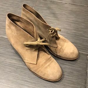 J Crew Suede Desert Boots Size 10